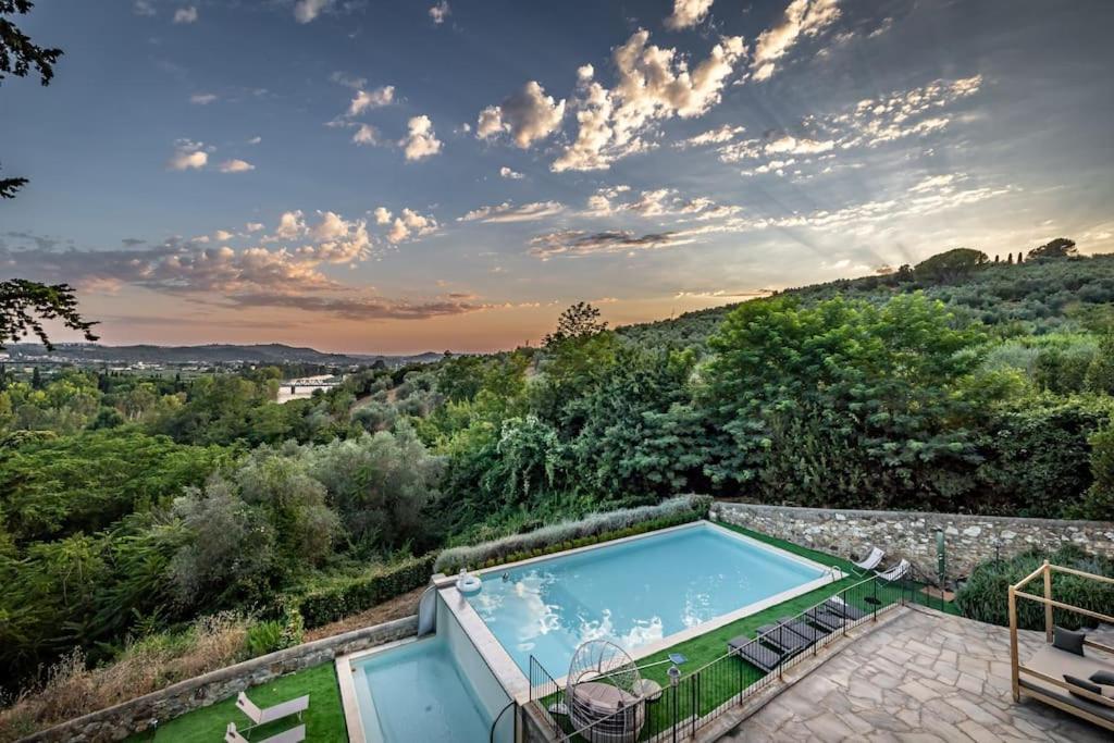 San Jacopo al Girone Luxury Villa Tolomei Gucci With Spa المظهر الخارجي الصورة