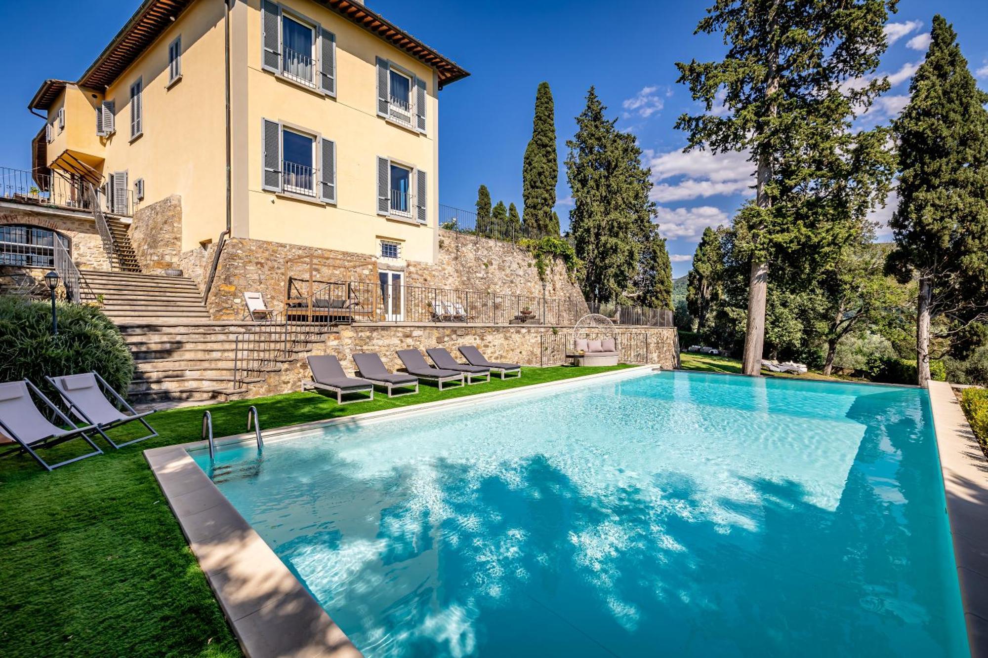 San Jacopo al Girone Luxury Villa Tolomei Gucci With Spa المظهر الخارجي الصورة